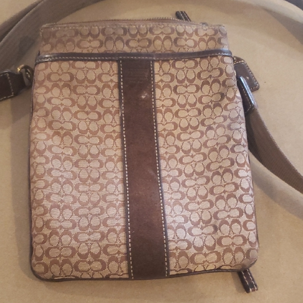 Men's Brown Crossbody Bag